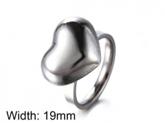 HY Jewelry Wholesale Stainless Steel 316L Popular Rings-HY0043R292