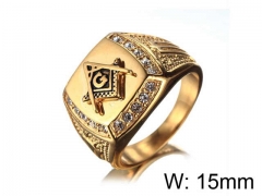 HY Jewelry Wholesale Stainless Steel 316L Religion Rings-HY0043R008