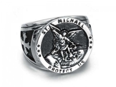 HY Jewelry Wholesale Stainless Steel 316L Religion Rings-HY0043R027