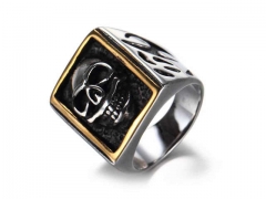 HY Jewelry Wholesale Stainless Steel 316L Skull Rings-HY0043R207