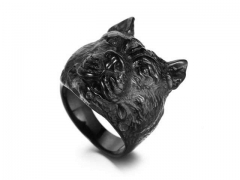HY Wholesale Jewelry Stainless Steel 316L Animal Rings-HY0043R231