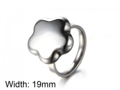 HY Jewelry Wholesale Stainless Steel 316L Popular Rings-HY0043R289