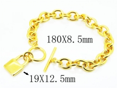 HY Stainless Steel 316L Bracelets (Lady Popular)-HY40B0202HJQ