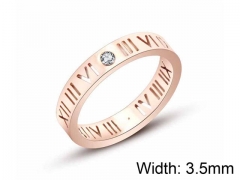 HY Jewelry Wholesale Stainless Steel 316L Hollow Rings-HY0046R010