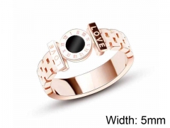 HY Jewelry Wholesale Stainless Steel 316L Popular Rings-HY0046R028