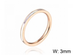 HY Jewelry Wholesale Stainless Steel 316L Shell Rings-HY0045R014