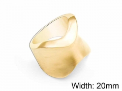 HY Jewelry Wholesale Stainless Steel 316L Popular Rings-HY0046R023