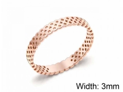 HY Jewelry Wholesale Stainless Steel 316L Hollow Rings-HY0046R011