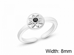 HY Jewelry Wholesale Stainless Steel 316L Popular Rings-HY0046R047