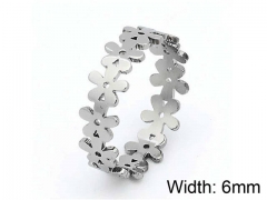 HY Jewelry Wholesale Stainless Steel 316L Hollow Rings-HY0050R026