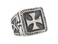 HY Jewelry Wholesale Stainless Steel 316L Religion Rings-HY0049R035
