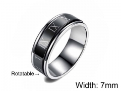 HY Jewelry Wholesale Stainless Steel 316L Popular Rings-HY0050R001