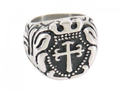 HY Jewelry Wholesale Stainless Steel 316L Religion Rings-HY0049R095