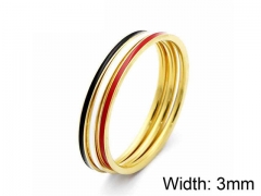 HY Jewelry Wholesale Stainless Steel 316L Popular Rings-HY0050R034