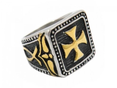 HY Jewelry Wholesale Stainless Steel 316L Religion Rings-HY0049R036