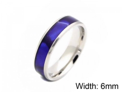 HY Jewelry Wholesale Stainless Steel 316L Popular Rings-HY0050R009