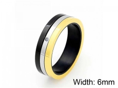 HY Jewelry Wholesale Stainless Steel 316L Popular Rings-HY0050R015
