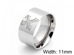 HY Jewelry Wholesale Stainless Steel 316L Religion Rings-HY0050R019