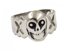 HY Jewelry Wholesale Stainless Steel 316L Skull Rings-HY0049R100