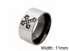 HY Jewelry Wholesale Stainless Steel 316L Religion Rings-HY0050R017