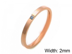 HY Jewelry Wholesale Stainless Steel 316L Popular Rings-HY0050R039