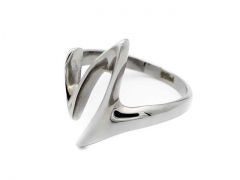 HY Jewelry Wholesale Stainless Steel 316L Hollow Rings-HY0050R003