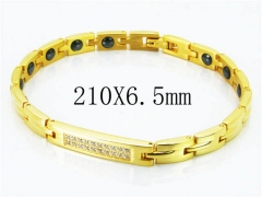 HY Wholesale Stainless Steel 316L Bracelets (Magnetic Health)-HY23B0116ILS