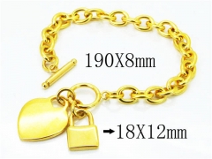 HY Stainless Steel 316L Bracelets (Lady Popular)-HY40B0213HMZ