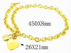 HY Wholesale Stainless Steel 316L Necklaces-HY40N1021IJD