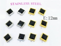 HY Stainless Steel 316L Small Crystal Stud-HY59E0572HPL