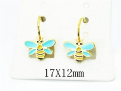 HY Stainless Steel 316L Drops Earrings-HY67E0217KL