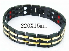 HY Wholesale Stainless Steel 316L Bracelets (Magnetic Health)-HY36B0171IKC