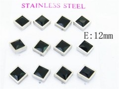 HY Stainless Steel 316L Small Crystal Stud-HY59E0570HOW