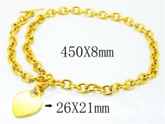 HY Wholesale Stainless Steel 316L Necklaces-HY40N1020IEE