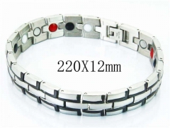 HY Wholesale Stainless Steel 316L Bracelets (Magnetic Health)-HY36B0168ILC