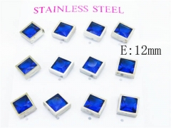 HY Stainless Steel 316L Small Crystal Stud-HY59E0573HOX