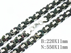 HY Wholesale Black Necklaces Bracelets Sets-HY40S0294JHS