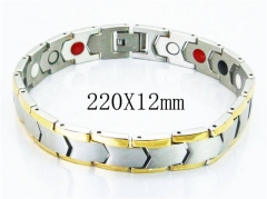 HY Wholesale Stainless Steel 316L Bracelets (Magnetic Health)-HY23B0090IWW