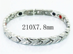 HY Wholesale Stainless Steel 316L Bracelets (Magnetic Health)-HY23B0101HPX