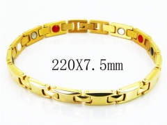 HY Wholesale Stainless Steel 316L Bracelets (Magnetic Health)-HY23B0118IEE