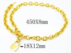 HY Wholesale Stainless Steel 316L Necklaces-HY40N1018IEE