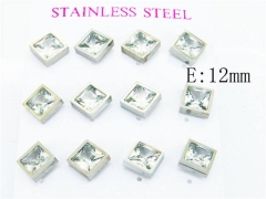 HY Stainless Steel 316L Small Crystal Stud-HY59E0567HOA