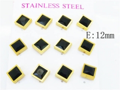HY Stainless Steel 316L Small Crystal Stud-HY59E0571IHS