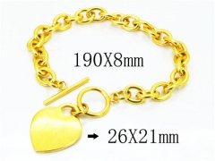 HY Stainless Steel 316L Bracelets (Lady Popular)-HY40B0212HJQ