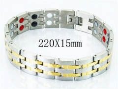 HY Wholesale Stainless Steel 316L Bracelets (Magnetic Health)-HY36B0170IVV
