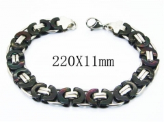 HY Stainless Steel 316L Bracelets-HY40B0207PW