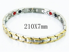 HY Wholesale Stainless Steel 316L Bracelets (Magnetic Health)-HY23B0114HPS
