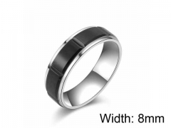HY Wholesale 316L Stainless Steel rings-HY0052R008