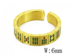 HY Wholesale 316L Stainless Steel Rings-HY23R0005NW