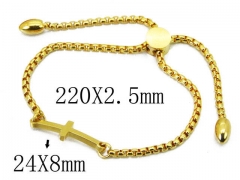 HY Wholesale Stainless Steel 316L Bracelets (Populary)-HY23B0139HIQ